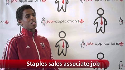 staples sales associate